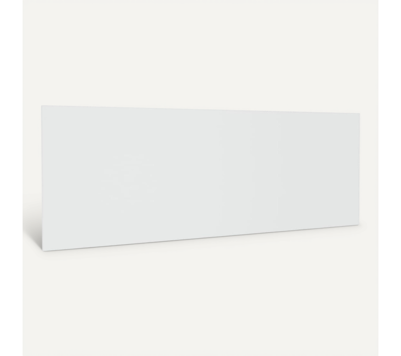Tête De Lit Murale Blanc 240x1,5x80 Cm Bois Contreplaqué