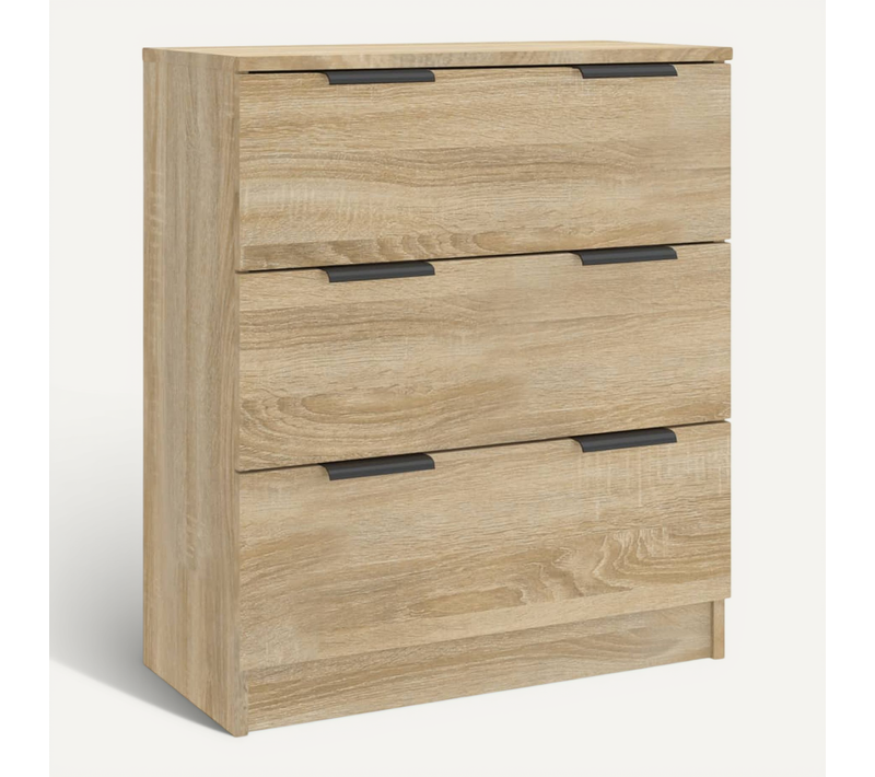 Buffet Chêne Sonoma 60x30x70 Cm Bois Contreplaqué