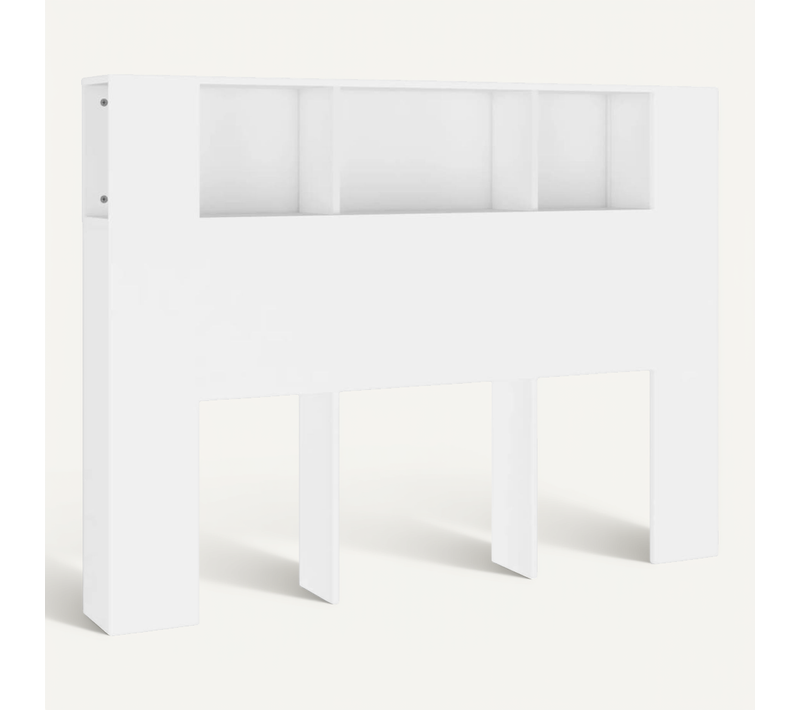 Armoire De Tête De Lit Blanc 140x18,5x104,5 Cm