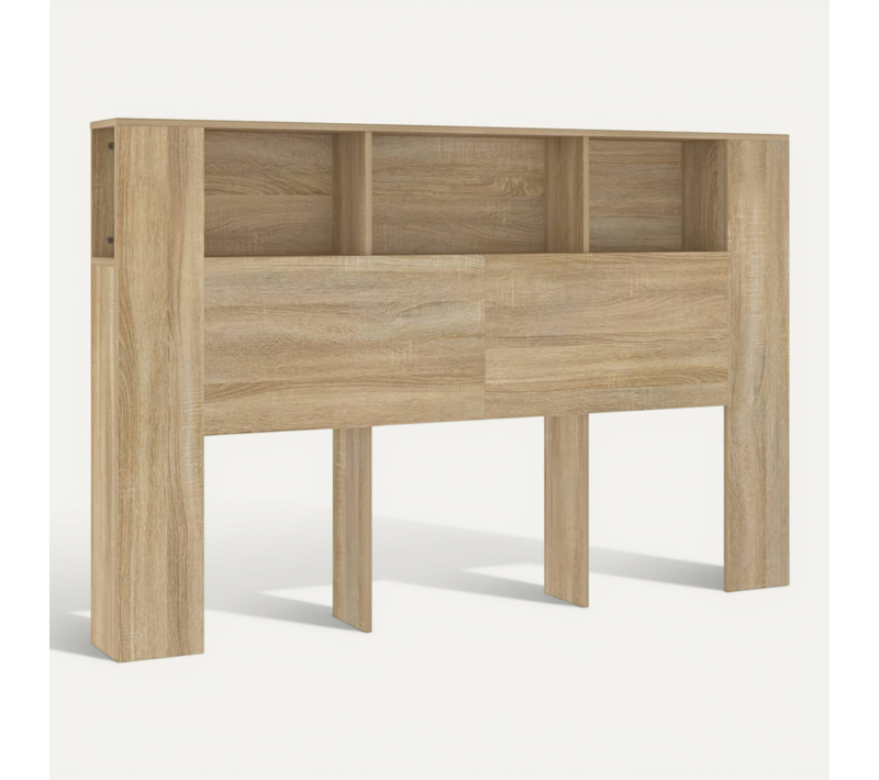 Armoire De Tête De Lit Chêne Sonoma 160x18,5x104,5 Cm