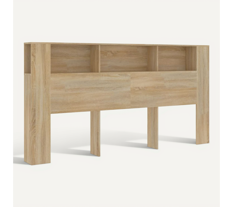 Armoire De Tête De Lit Chêne Sonoma 200x18,5x104,5 Cm
