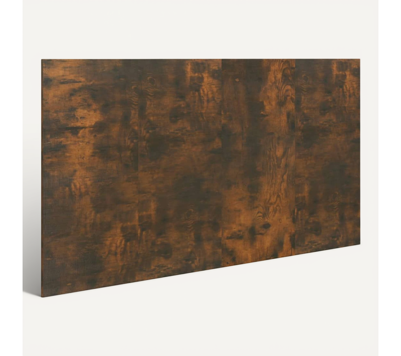 Tête De Lit Chêne Fumé 160x1,5x80 Cm Bois Contreplaqué