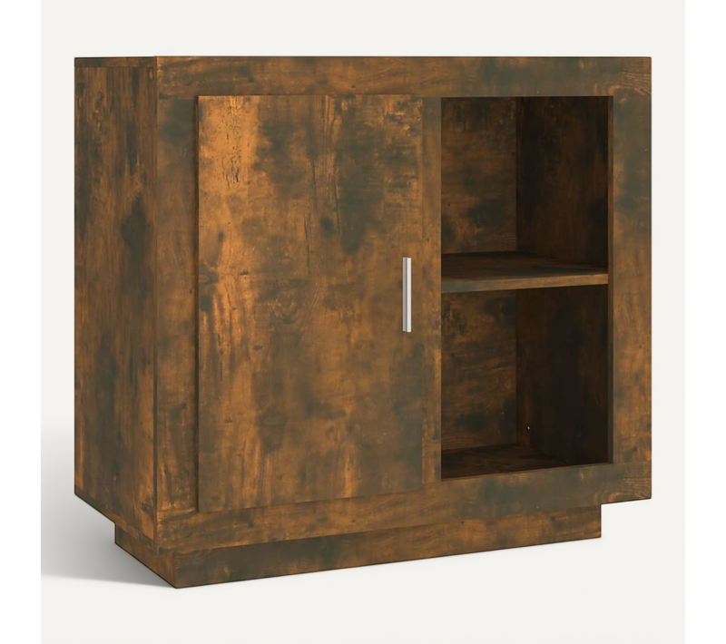 Buffet Chêne Fumé 80x40x75 Cm
