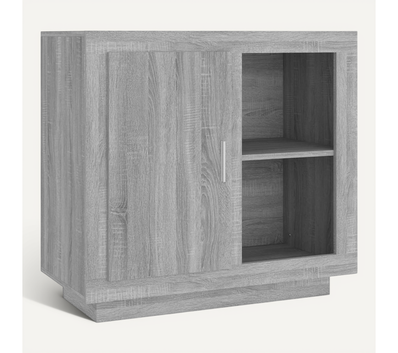 Buffet Sonoma Gris 80x40x75 Cm