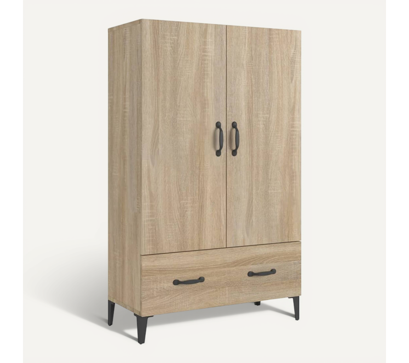 Buffet Haut Chêne Sonoma 70x31x115 Cm Bois Contreplaqué