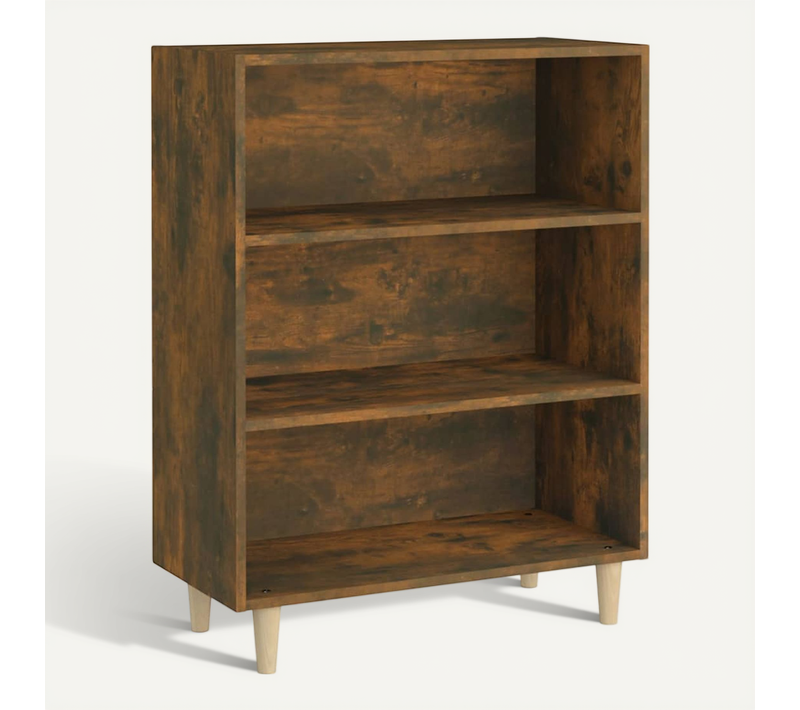 Buffet Chêne Fumé 69,5x32,5x90 Cm Bois Contreplaqué