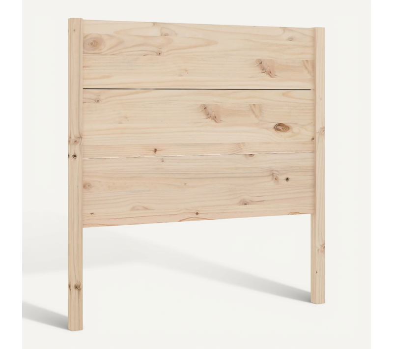 Tête De Lit 96x4x100 Cm Bois Massif De Pin