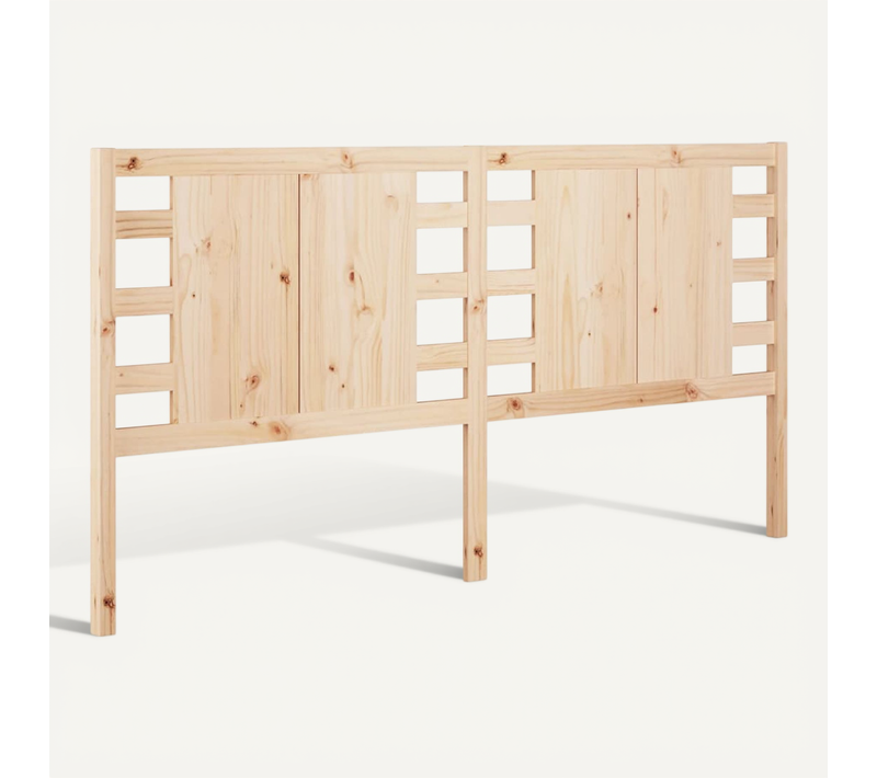 Tête De Lit 141x4x100 Cm Bois Massif De Pin