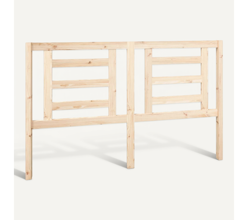 Tête De Lit 156x4x100 Cm Bois Massif De Pin