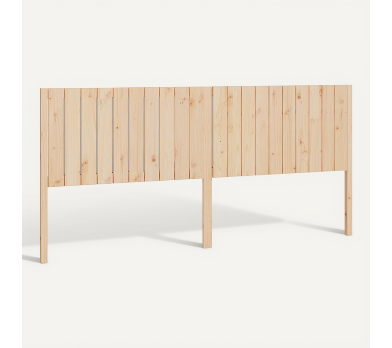 Tête De Lit 205,5x4x100 Cm Bois Massif De Pin