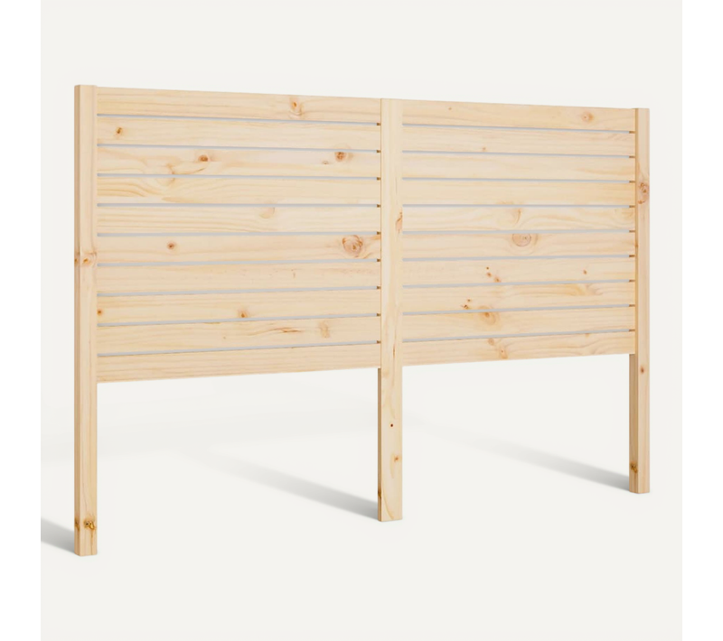 Tête De Lit 146x4x100 Cm Bois Massif De Pin