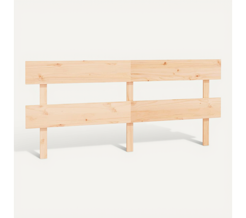 Tête De Lit 204x3x81 Cm Bois Massif De Pin