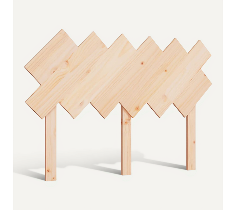 Tête De Lit 132x3x81 Cm Bois Massif De Pin