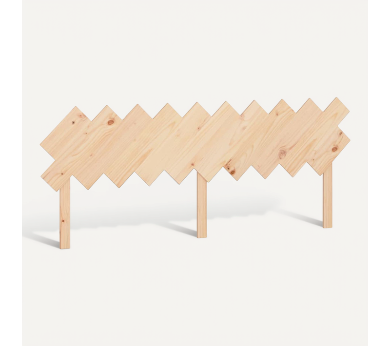 Tête De Lit 196x3x80,5 Cm Bois Massif De Pin