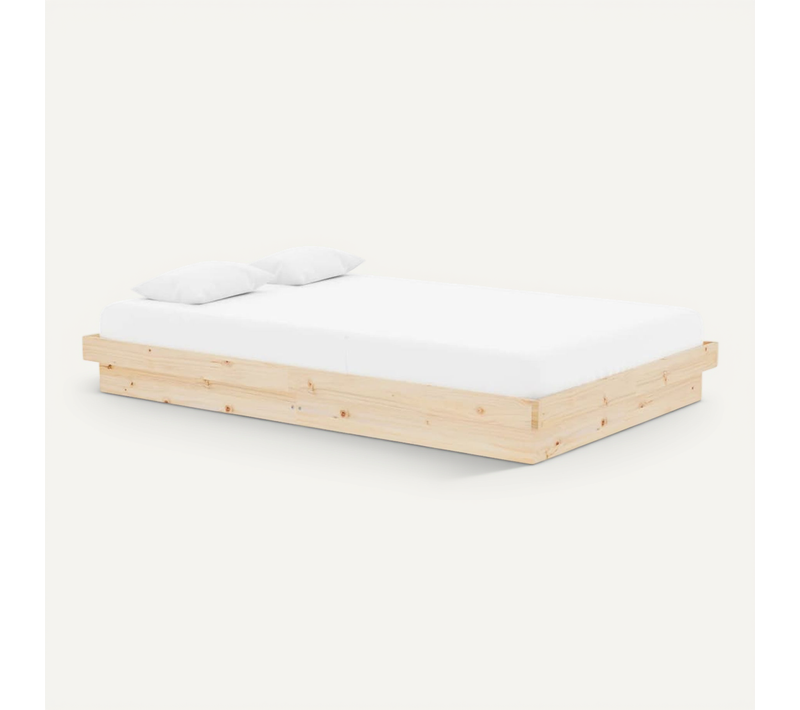 Cadre De Lit 120x190 cm Bois Massif