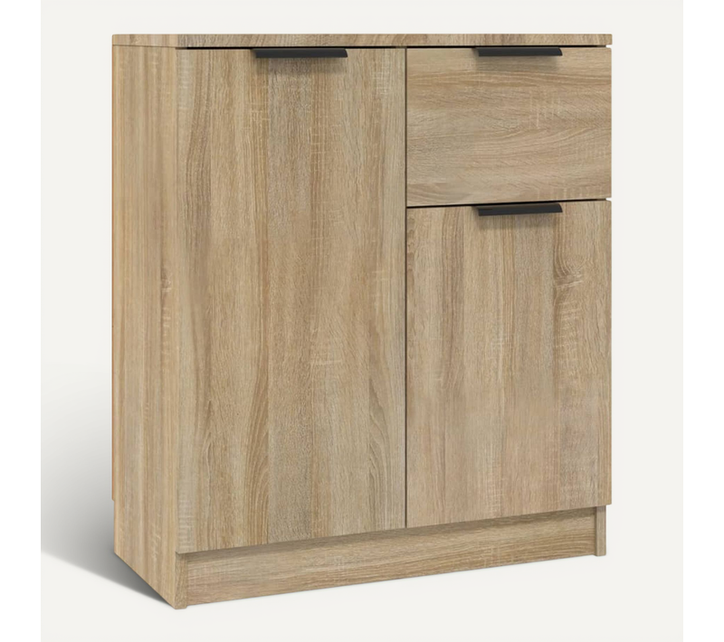 Buffet Chêne Sonoma 60x30x70 Cm Bois Contreplaqué