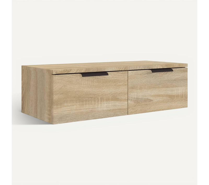 Armoire Murale Chêne Sonoma 68x30x20 Cm Bois Contreplaqué