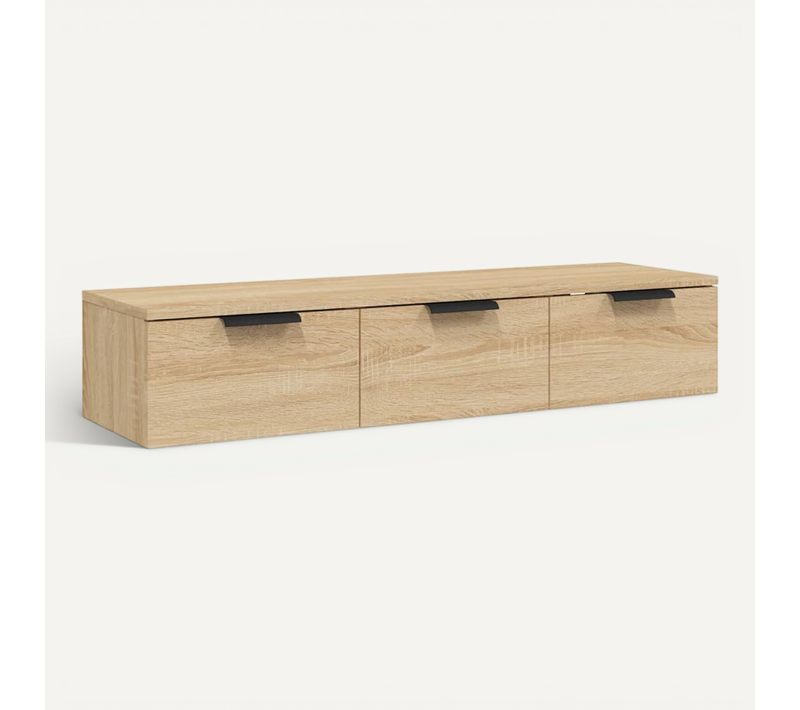 Armoire Murale Chêne Sonoma 102x30x20 Cm Bois Contreplaqué