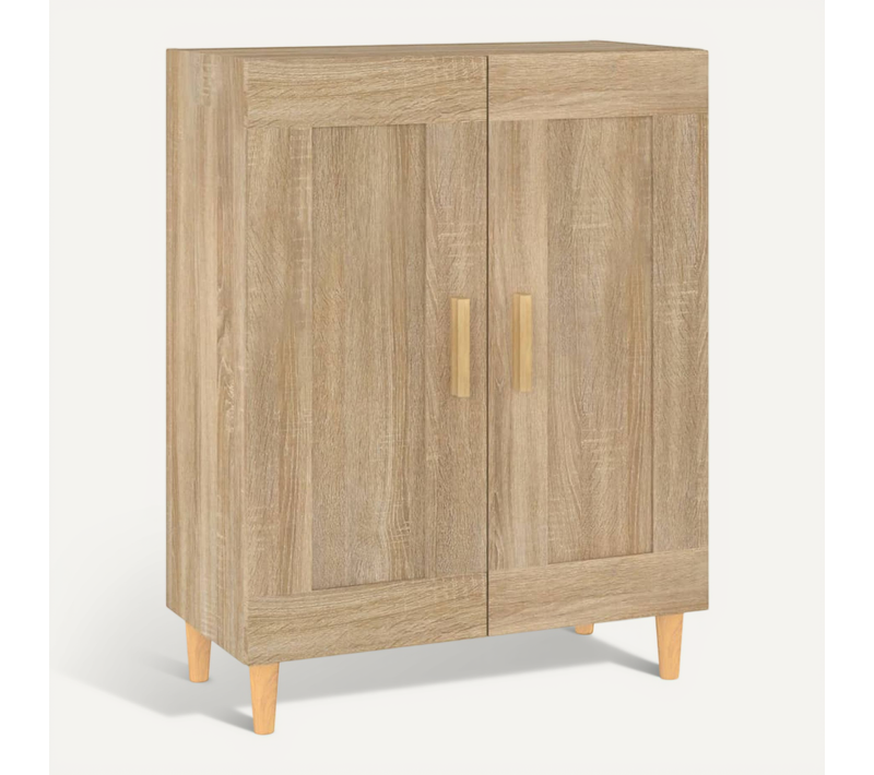 Buffet Chêne Sonoma 69,5x34x90 Cm Bois Contreplaqué