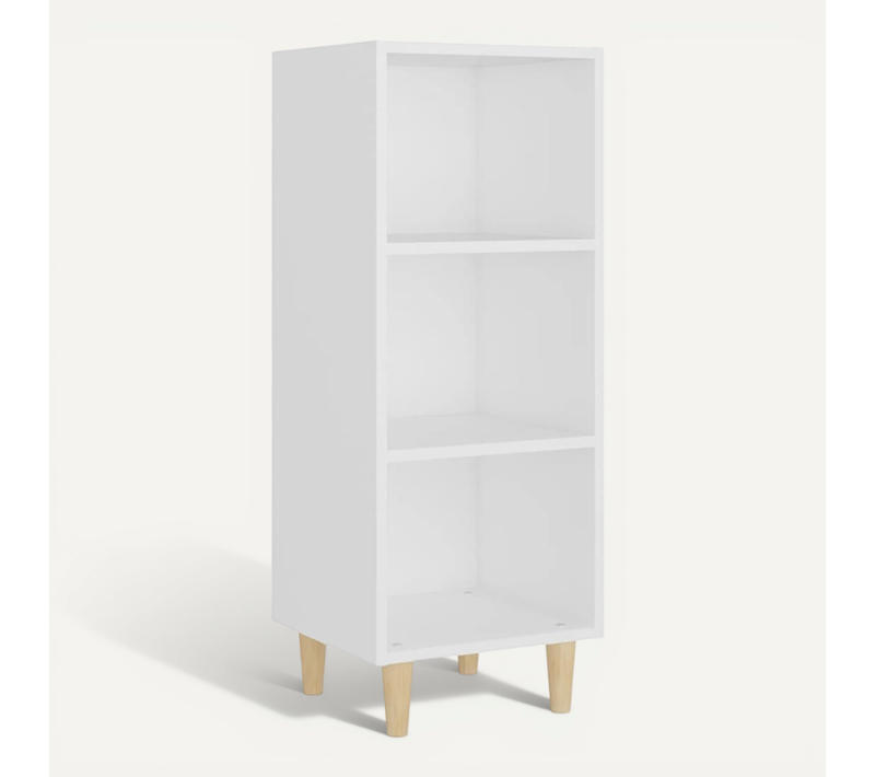 Buffet Blanc 34,5x32,5x90 Cm Bois Contreplaqué