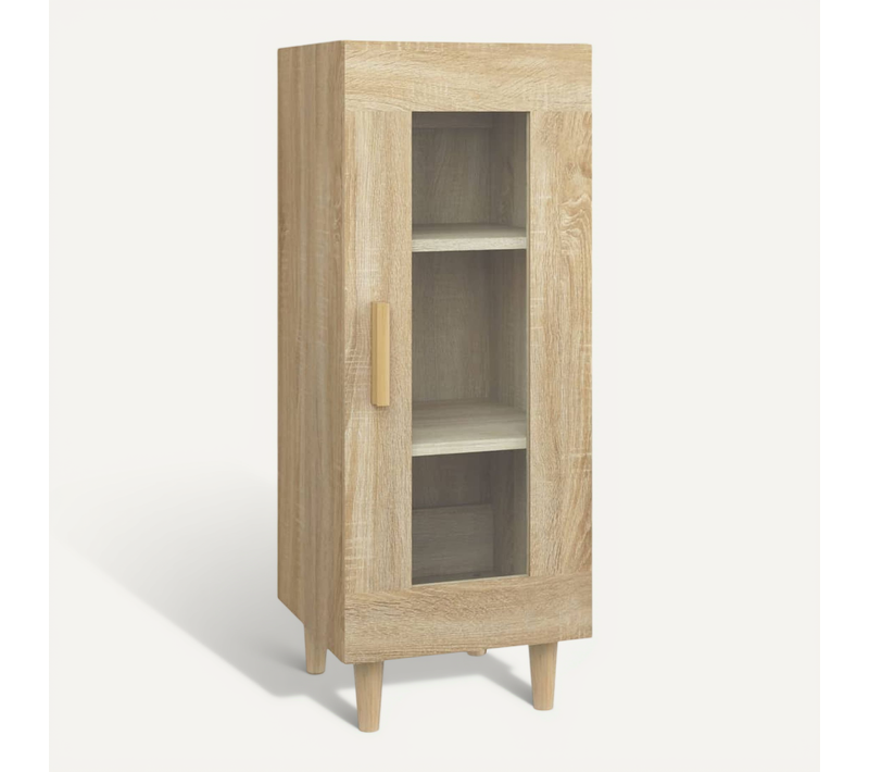 Buffet Chêne Sonoma 34,5x34x90 Cm Bois Contreplaqué