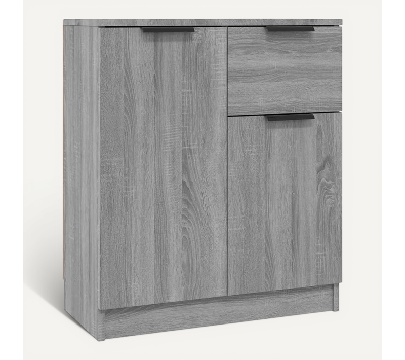 Buffet Sonoma Gris 60x30x70 Cm Bois Contreplaqué