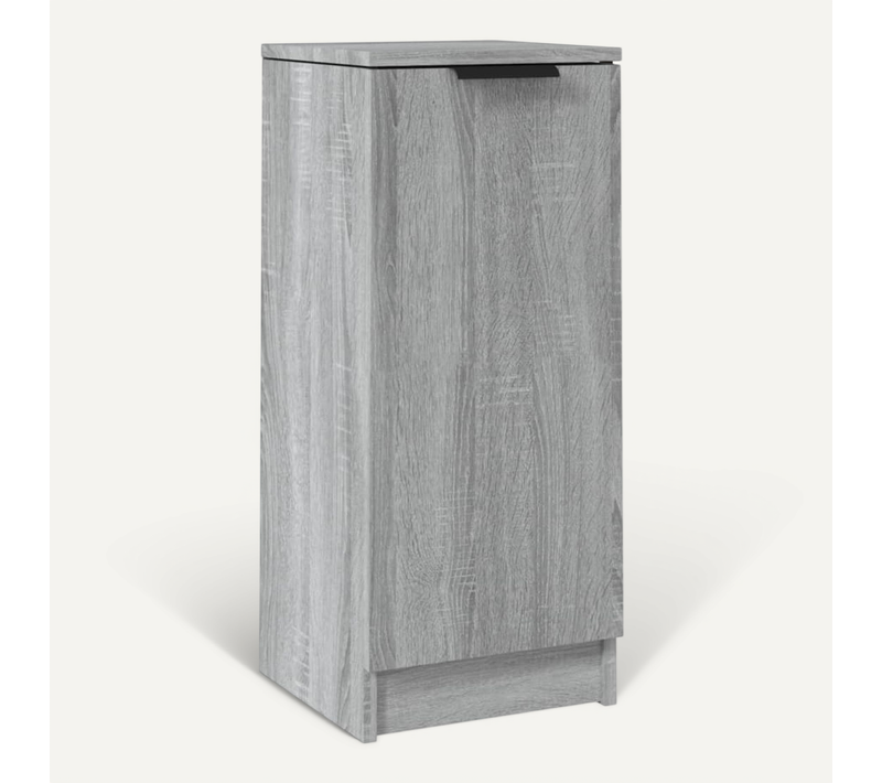 Buffet Sonoma Gris 30x30x70 Cm Bois Contreplaqué