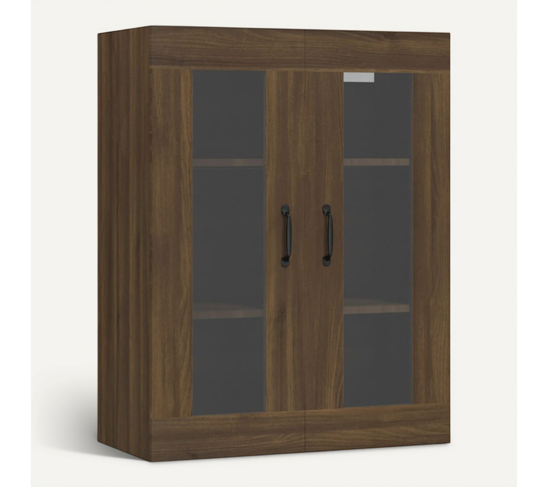 Armoire Murale Suspendue Chêne Marron 69,5x34x90 Cm