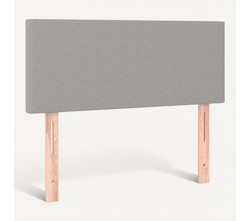 Tête De Lit Gris Clair 80x5x78/88 Cm Tissu