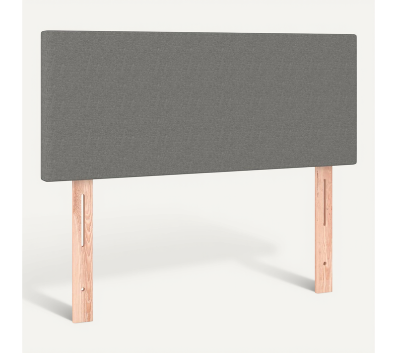 Tête De Lit Gris Foncé 80x5x78/88 Cm Tissu