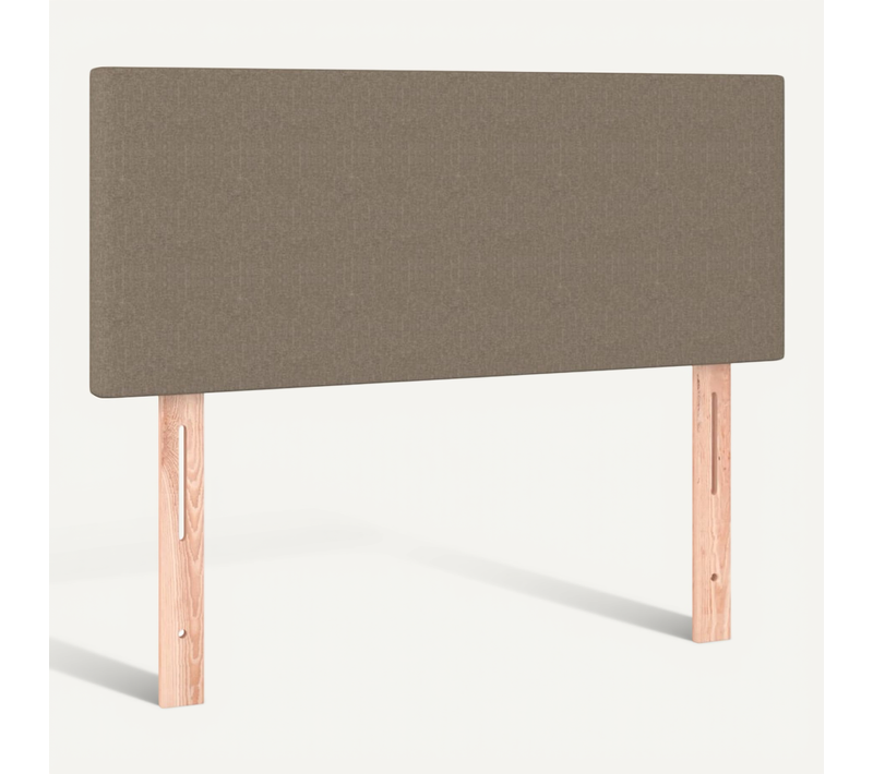 Tête De Lit Taupe 80x5x78/88 Cm Tissu