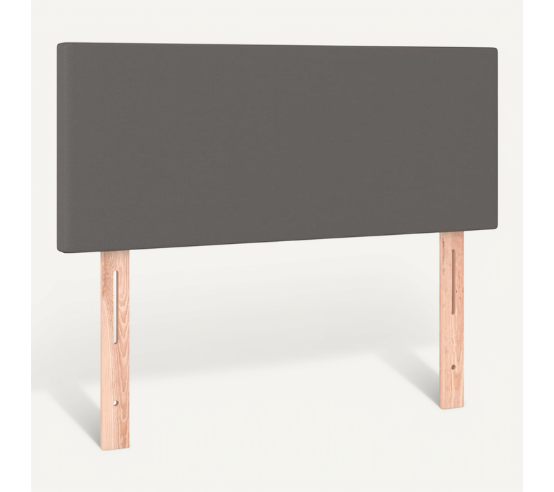 Tête De Lit Gris 80x5x78/88 Cm Simili