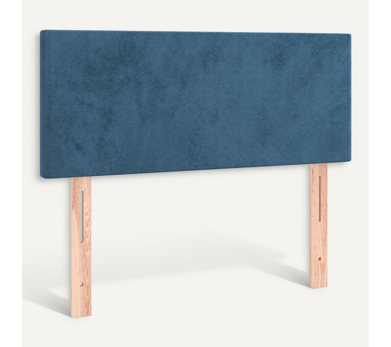 Tête De Lit Bleu Foncé 90x5x78/88 Cm Velours