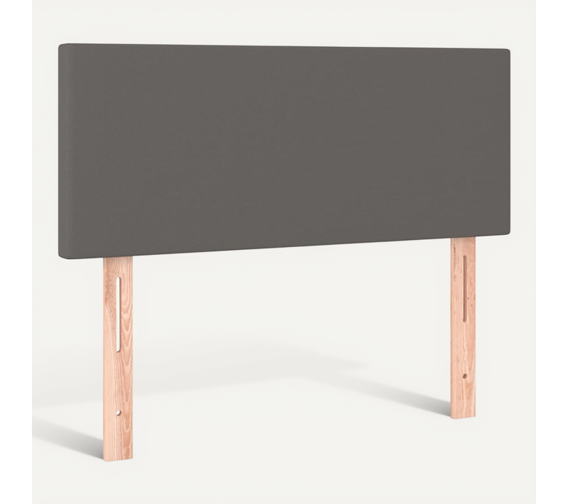 Tête De Lit Gris 100x5x78/88 Cm Simili