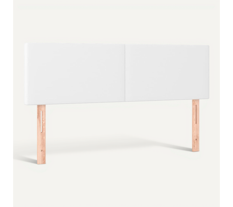 Têtes De Lit Blanc 144 X 5 X 78/88 Cm Simili