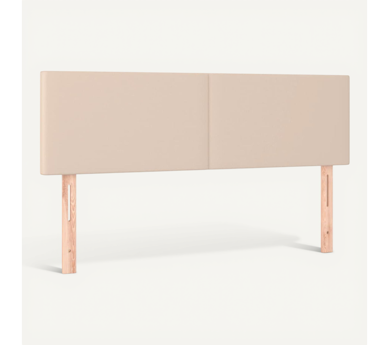 Têtes De Lit Cappuccino 144x5x78/88 Cm Simili