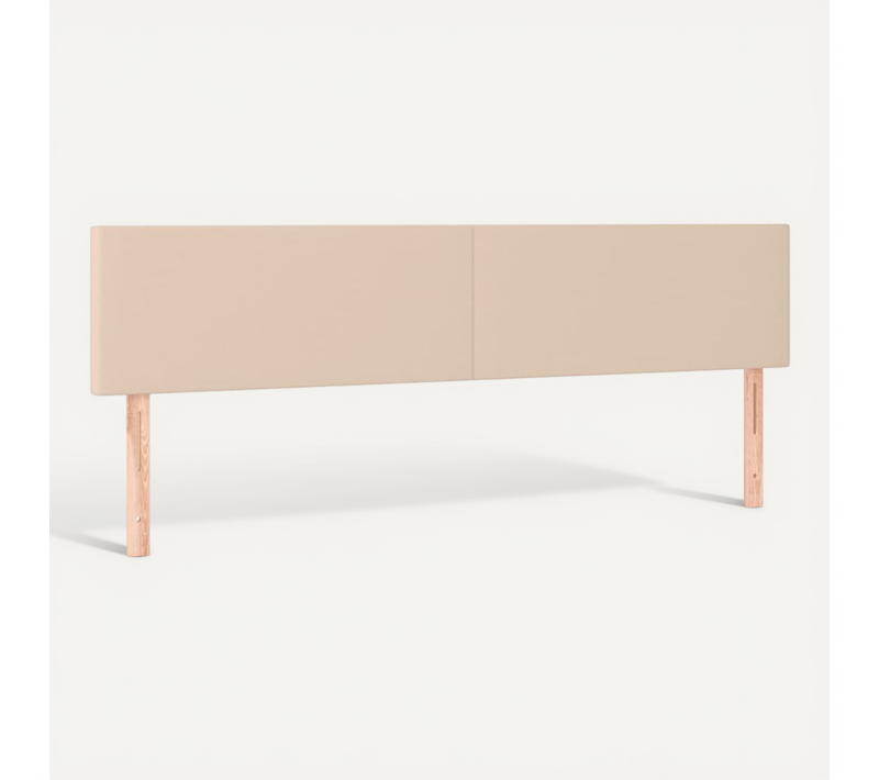 Têtes De Lit Cappuccino 200x5x78/88 Cm Simili