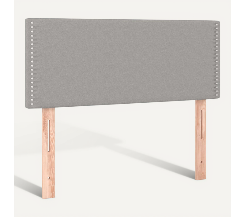 Tête De Lit Gris Clair 80x5x78/88 Cm Tissu