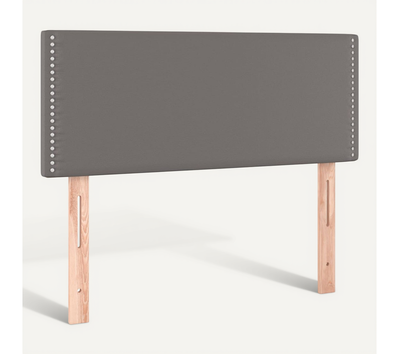 Tête De Lit Gris 100x5x78/88 Cm Simili