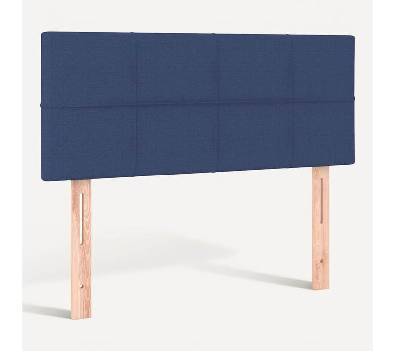 Tête De Lit Bleu 80x5x78/88 Cm Tissu