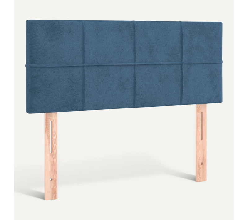 Tête De Lit Bleu Foncé 80x5x78/88 Cm Velours