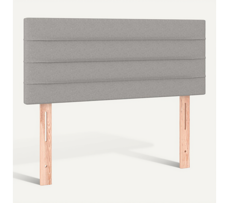 Tête De Lit Gris Clair 80x5x78/88 Cm Tissu