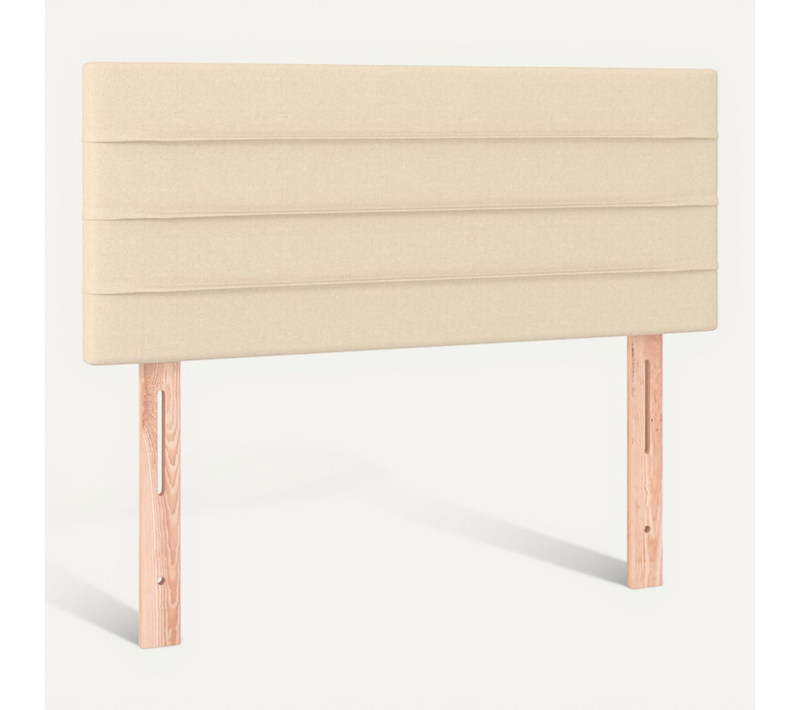 Tête De Lit Crème 80x5x78/88 Cm Tissu