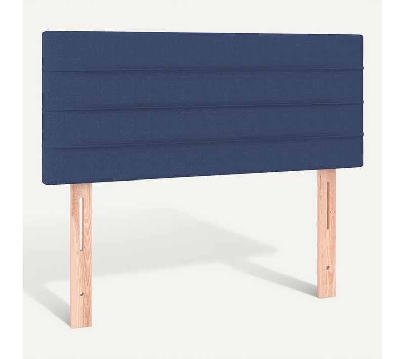 Tête De Lit Bleu 80x5x78/88 Cm Tissu