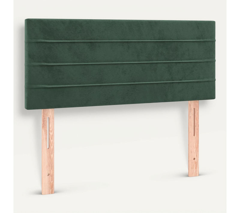 Tête De Lit Vert Foncé 90x5x78/88 Cm Velours