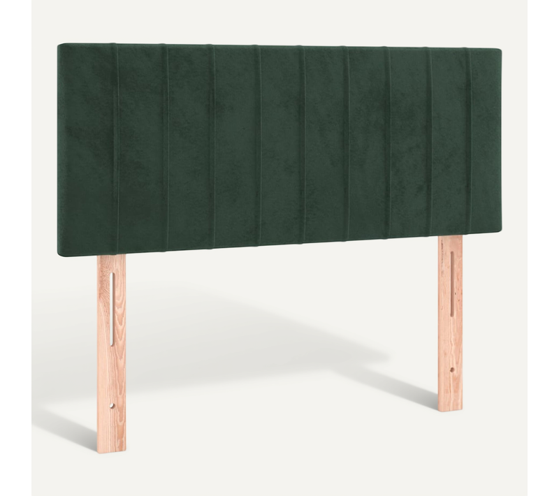 Tête De Lit Vert Foncé 80x5x78/88 Cm Velours