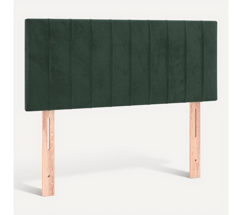 Tête De Lit Vert Foncé 90x5x78/88 Cm Velours