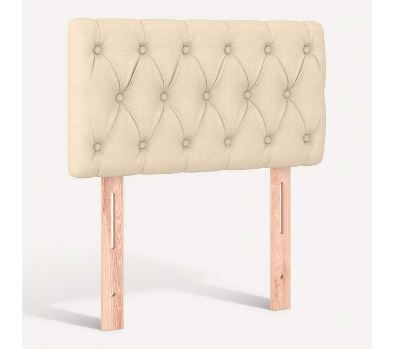Tête De Lit Crème 80x7x78/88 Cm Tissu