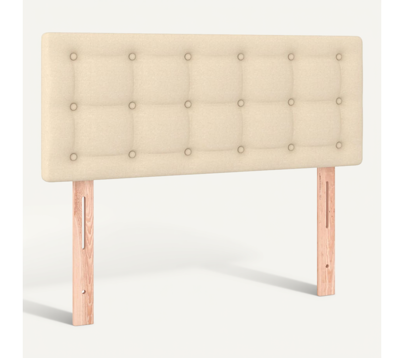 Tête De Lit Crème 80x5x78/88 Cm Tissu
