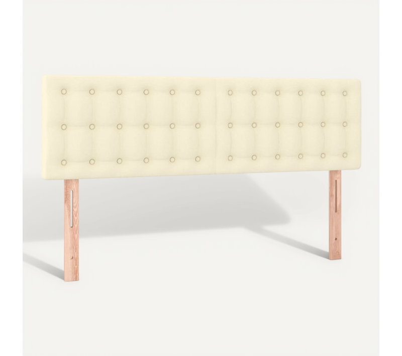 Têtes De Lit Crème 144x5x78/88 Cm Simili